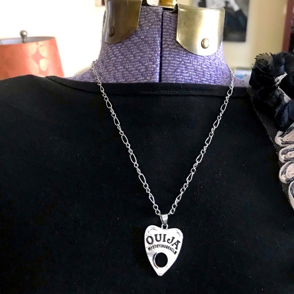 5/$30 Ouija board HOSTPICK🖤goth silver necklace choose! - Picture 3 of 13